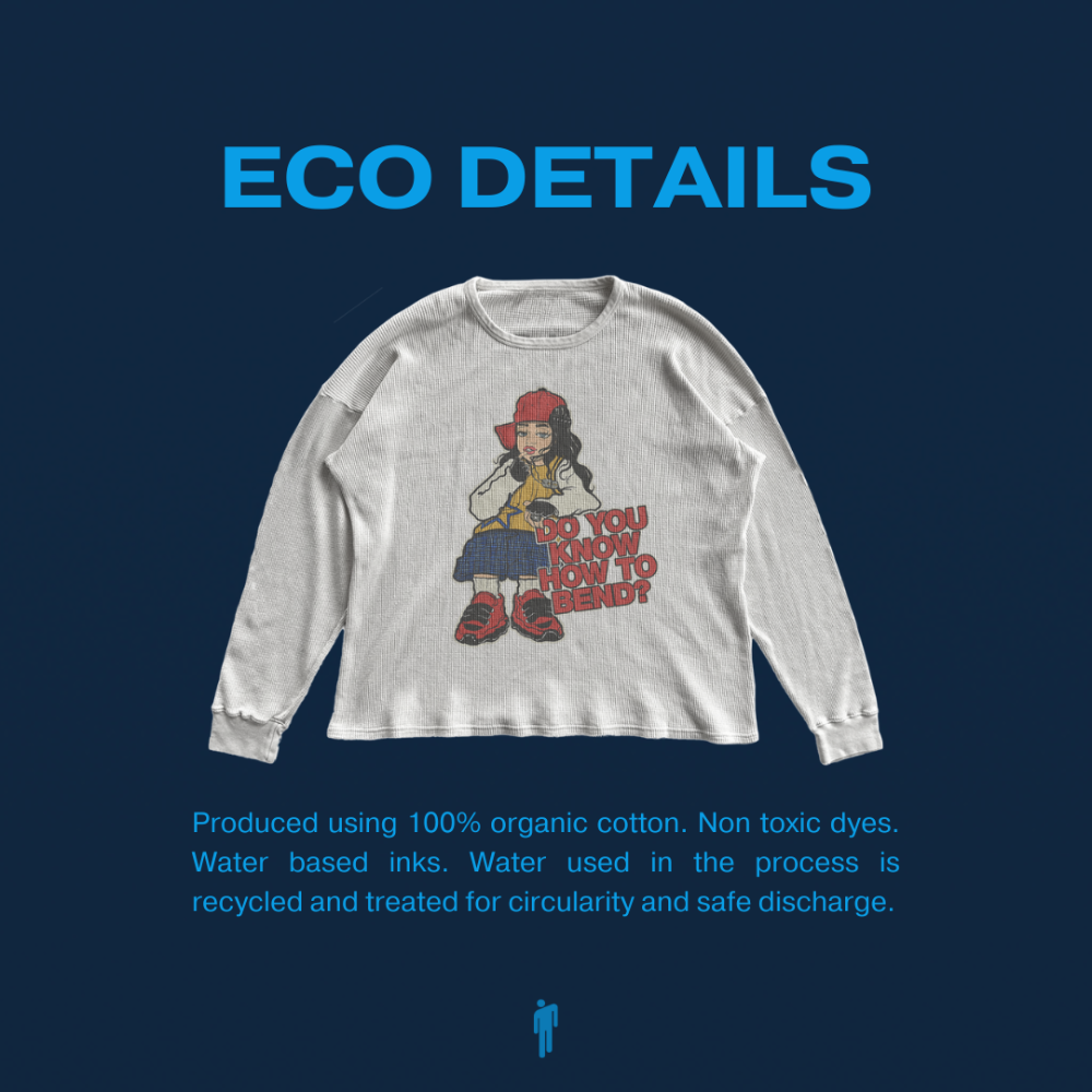 DO YOU KNOW HOW TO BEND? Thermal Long Sleeve - Image 3