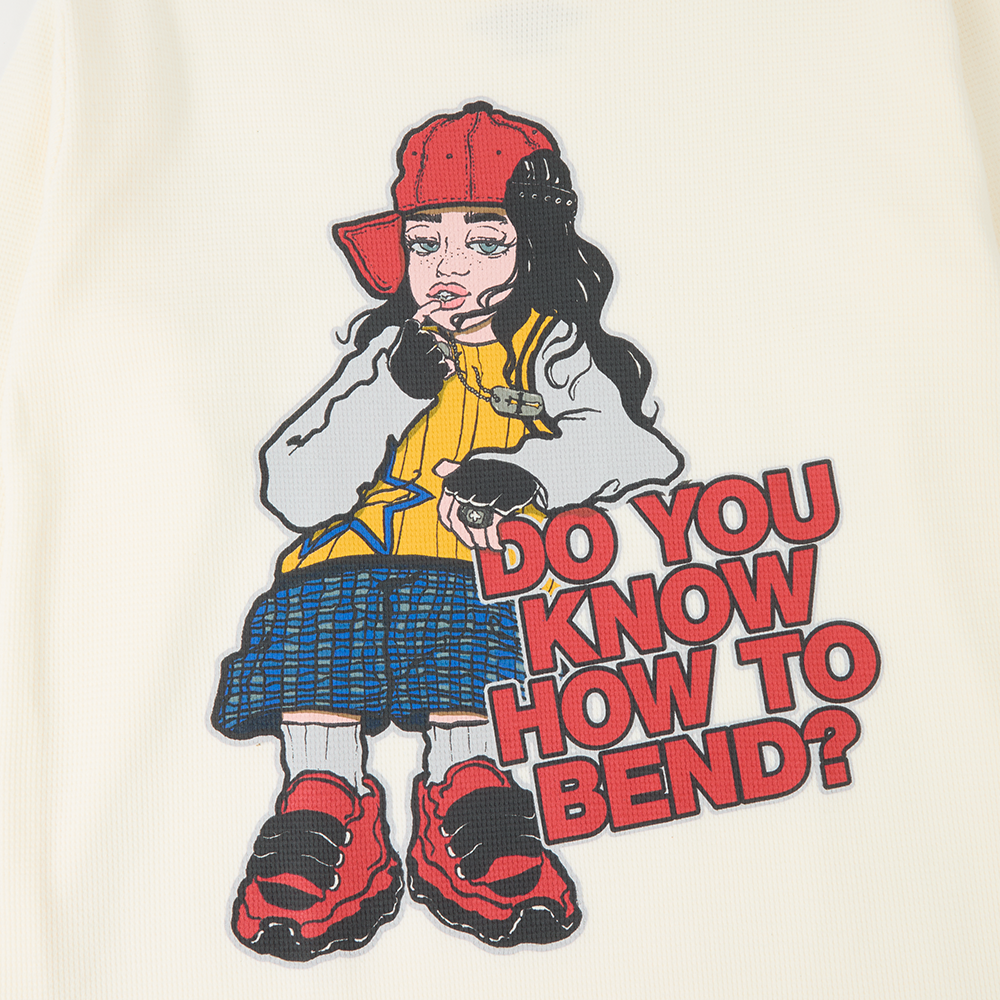 DO YOU KNOW HOW TO BEND? Thermal Long Sleeve - Image 2