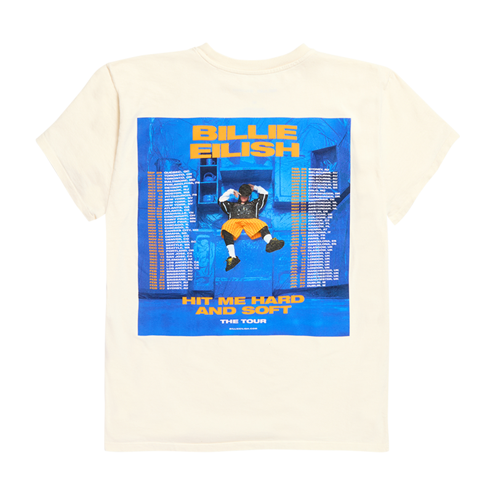 HIT ME HARD AND SOFT Admat Poster Tee - Image 2