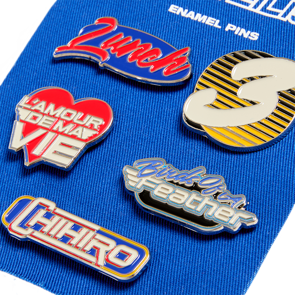HIT ME HARD AND SOFT Tracklist Pin Set - Image 2