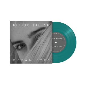 ocean eyes 7 Etched Vinyl [Translucent Turquoise]
