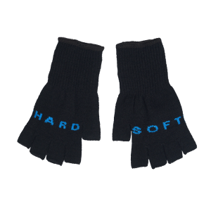 HIT ME HARD AND SOFT FINGERLESS GLOVES